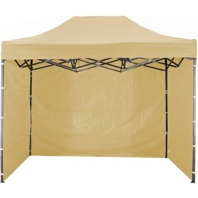 EKSPAND Nůžkový stan STANDARD 2x2 BÉŽOVÝ