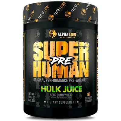 Alpha Lion Superhuman Pre | with ZumXR & S7 Blend [342 грама] Hulk Juice