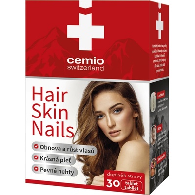 Cemio Hair, skin, nails, 30 tablet