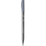 STAEDTLER Флумастер Staedtler Pigment Brush 371, сив 87 (31656-А-СИВ 87)