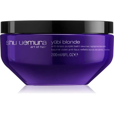 shu uemura Yūbi Blonde маска неутрализиращ жълтеникавите оттенъци 200ml