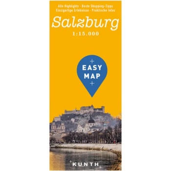 EASY MAP Salzburg & Salzburger Land 1: 15.000