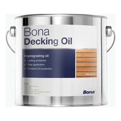 Bona Decking oil 2,5 l neutrální – Zbozi.Blesk.cz