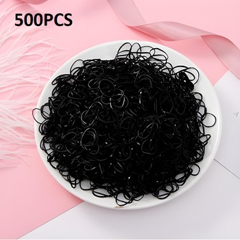 HARAHU Еднократни Гумички - Черна / 500бр kp24214 (24214)