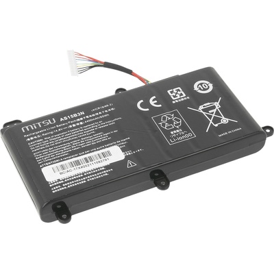 mitsu Батерия за Acer Predator 15 G9 / 17 G9 / 17X / 19X / 21X, 4400 mAh (BC/AC-17X)