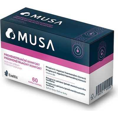 Musa predmenštruačný komfort 60 kapsúl