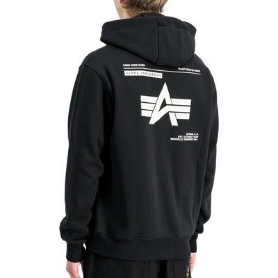 Alpha Industries Label Hoodie Back