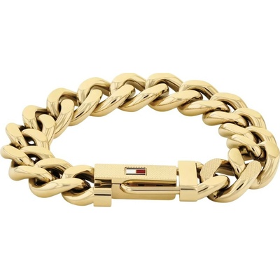 Tommy Hilfiger Výrazný pozlacený náramek z oceli Wild 2790638