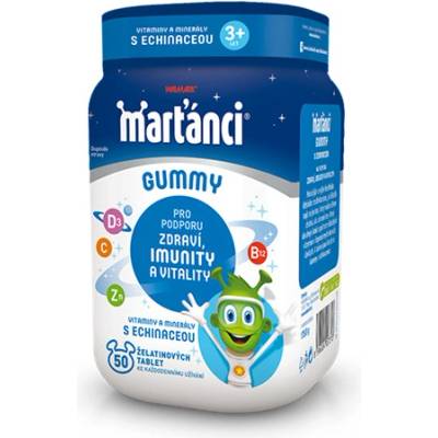 Walmark Marťánci Gummy echinacea 50 + 20 tablet