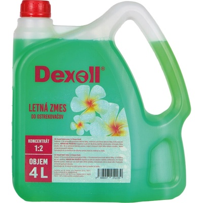 Dexoll Letná kvapalina do ostrekovačov Green fresh 1:2 4 l