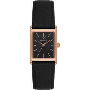Daniel Klein DK. 1.14124-6 - Дамски часовник, Premium, Кварцов, 22x32mm, 3 ATM, Черен Часовници