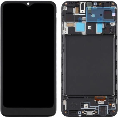 LCD Displej + Dotykové sklo + Rám Samsung Galaxy A20
