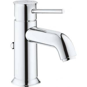 GROHE BauClassic - Смесител за умивалник със сифон, хром 23161000 (23161000)