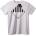 NOONEBRAND Тениска Геометричен Диамант - 2XL, White