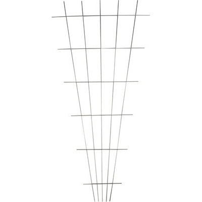 Mříž na popínavé rostliny 75 x 150 cm pozink vroubkovaná
