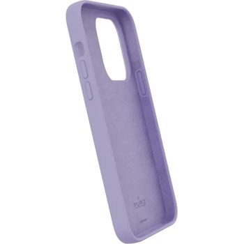 SBS Силиконов калъф Puro Icon Mag MagSafe за iPhone 14 Pro - лавандула (PUIPC14P61ICONMLVD)