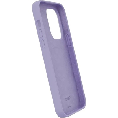 SBS Силиконов калъф Puro Icon Mag MagSafe за iPhone 14 Pro - лавандула (PUIPC14P61ICONMLVD)