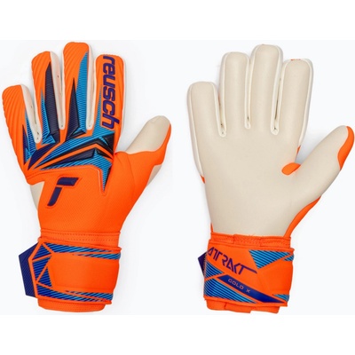 Reusch Attrakt Gold X NC shocking orange/blue