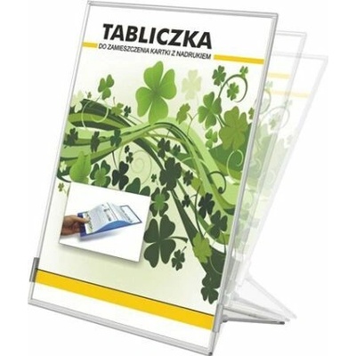 PANTA PLAST Stojan na dokumenty "L" 70x110 mm – Zbozi.Blesk.cz