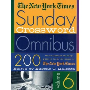 The New York Times Sunday Crossword Omnibus | Eugene T. Maleska (ISBN: 9780312289133)