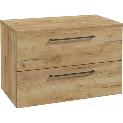 kielle Vega Skříňka s deskou pod umyvadlo 80x50x46 cm, zlatý dub 50018S811 – Hledejceny.cz