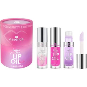 essence Hydra Kiss Lip Oil Trio комплект за устни