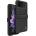 IMAK Калъф с Предпазител за Samsung Galaxy Z Flip 4, Imak Carbon Case, Черен (6957476867948)