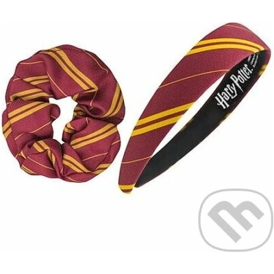 Fantasy CurePink: | Doplňky do vlasů Harry Potter: Nebelvír Gryffindor 15 x 18 x 4 cm vínový polyester [HPE60504]