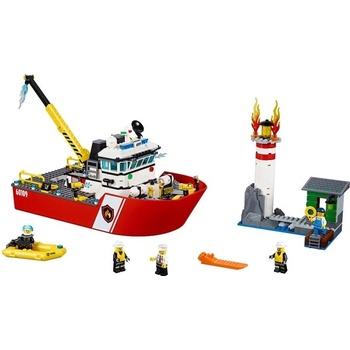 LEGO® City 60109 Hasičský čln