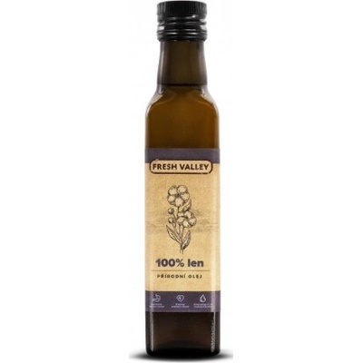 Fresh Valley lněný olej 250 ml