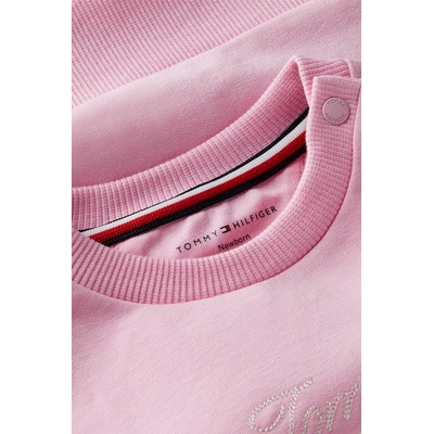 Tommy Hilfiger спортен комплект анцуг за бебе с памук (KN0KN02248.9BY2.G)