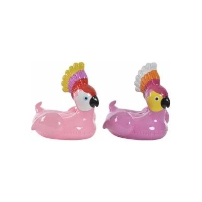 DKD Home Decor Cпестовна касичка DKD Home Decor Розов Смола (2 pcs)