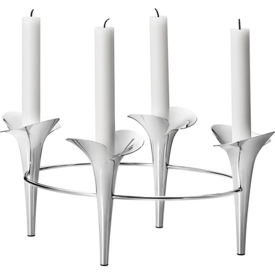 Nerezový svietnik Bloom - Georg Jensen