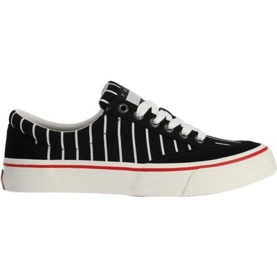 Tommy Jeans Tenisky Skate Canvas Stripes EM0EM01153 Čierna