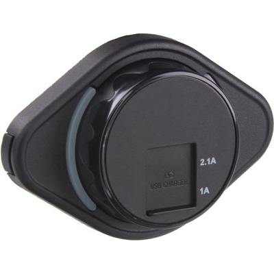 STU 34660D.1 2x USB 3,1A zásuvka 12/24V, montáž na povrch