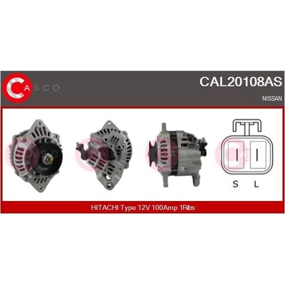 Generátor CASCO CAL20108AS