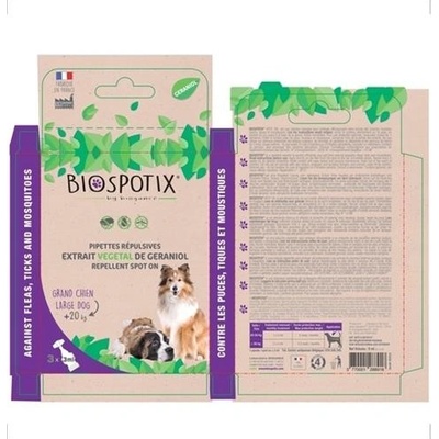 Biogance Biospotix Dog Spot-on pipety L-XL 3 x 3 ml