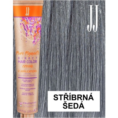JJ Direct Barva Silver Moon Stříbrná Šedá 100 ml