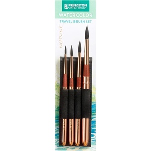 Princeton Artist Brush Neptune Комплект кръгли четки 4 бр (P4750TRSET)