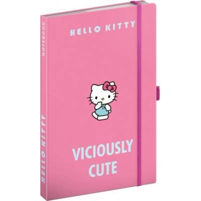 Notes Hello Kitty linajkovaný 13 x 21 cm