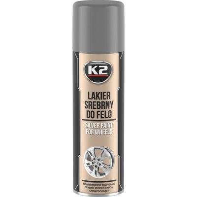 Compass K2 Stříbrný lak na kola Rally 500 ml | Zboží Auto