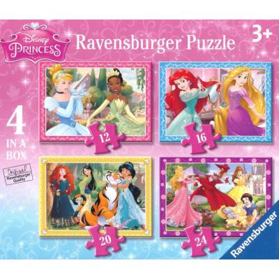 Ravensburger - Puzzle 4in1 Disney Princess: Caring - 1 - 39 piese