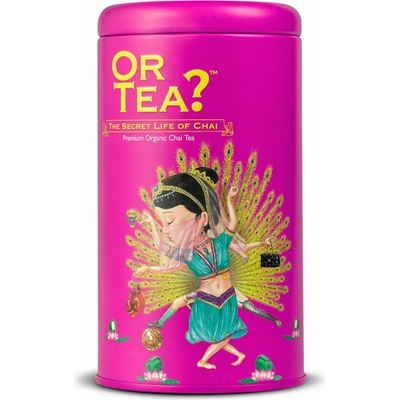 Or Tea The Secret Life of Chai BIO Černý čaj s kořením v plechové dóze 100 g