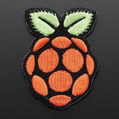 Raspberry Pi nažehlovací nášivka