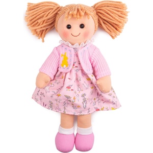 Bigjigs Toys Платнена кукла Ella 34 см (BJD061)