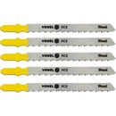 Vorel Pílový list do priamočiarej píly A 100/75 mm na drevo a plast 5 ks