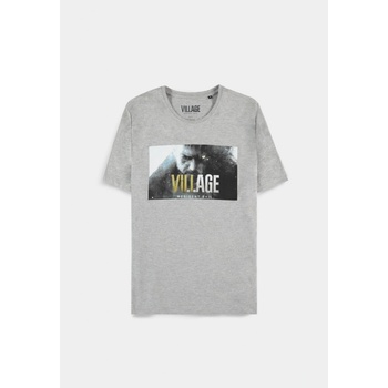 Resident Evil Village Men's Short Sleeved T-Shirt grey