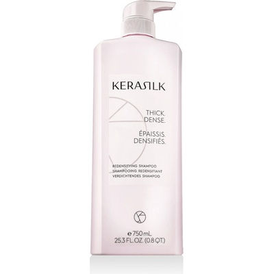 Kerasilk Essentials Redensifying Shampoo posilující šampon pro objem a zpevnění vlasů 750 ml