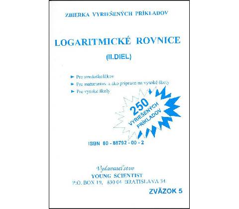 Logaritmické rovnice