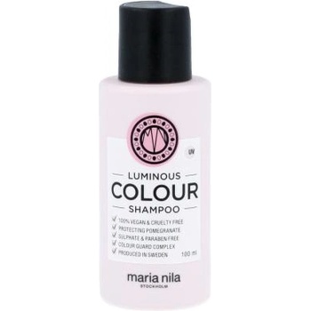 Maria Nila Luminous Colour 100 ml укрепващ и озаряващ шампоан за боядисана коса за жени